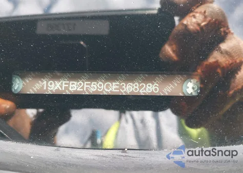 2012 Honda Civic Lx from USA, damaged, VIN 19XFB2F59CE368286